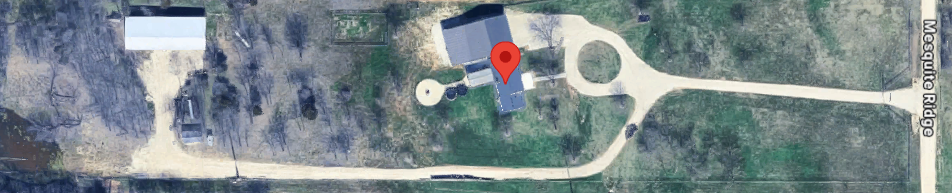Aerial view of 7281 Mesquite Ridge
