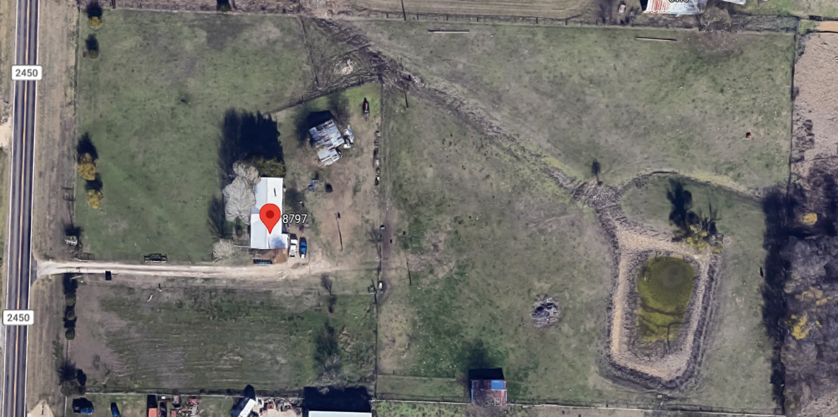 Aerial view of 8797 FM 2450